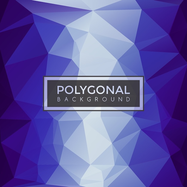 Contexte Blue Low Poly