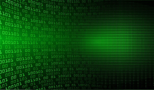 Contexte du concept de technologie future du cyber-circuit vert
