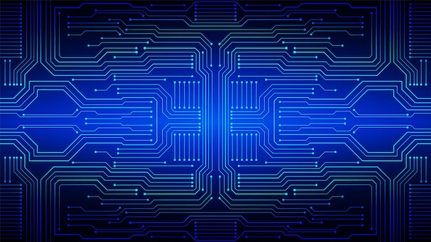 Contexte technologique avec hitech digital