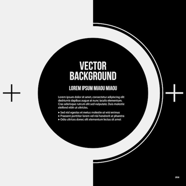Contexte de texte monochrome dans un style strict. Utile pour les présentations et la conception web.