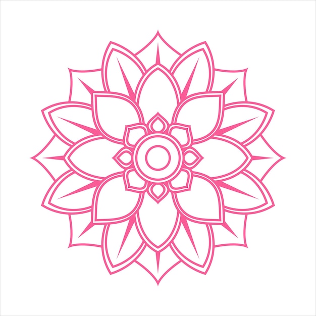 contour du mandala