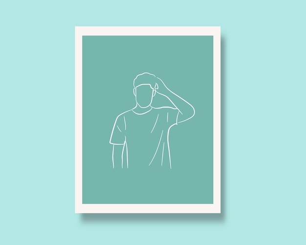 Contour Homme Illustration