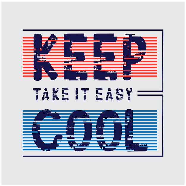 Cool Slogan Typographie Tshirt Graphiques Vecteurs