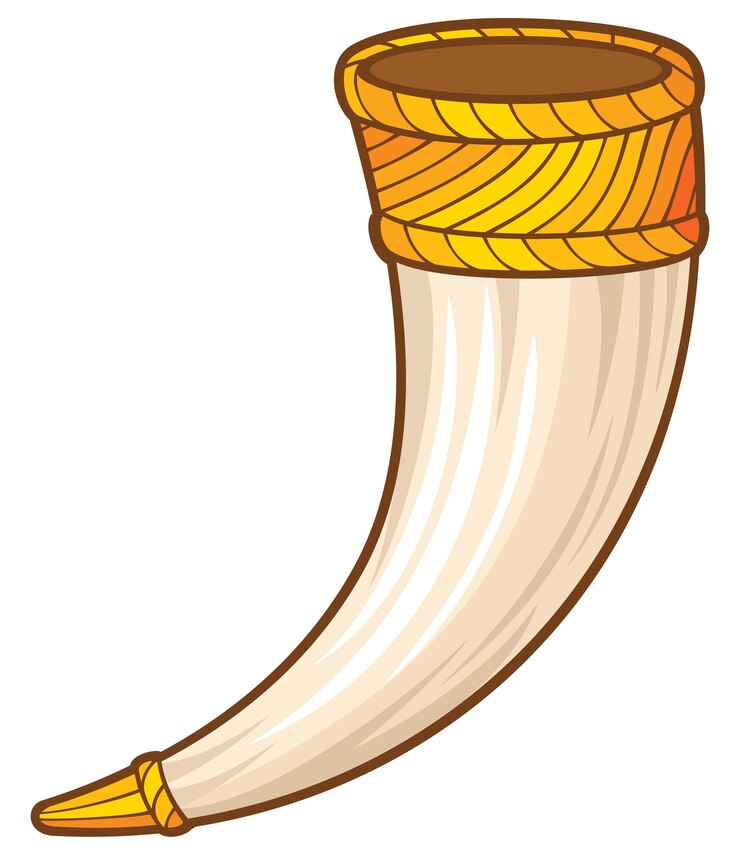 Vecteur corne de taureau à boire