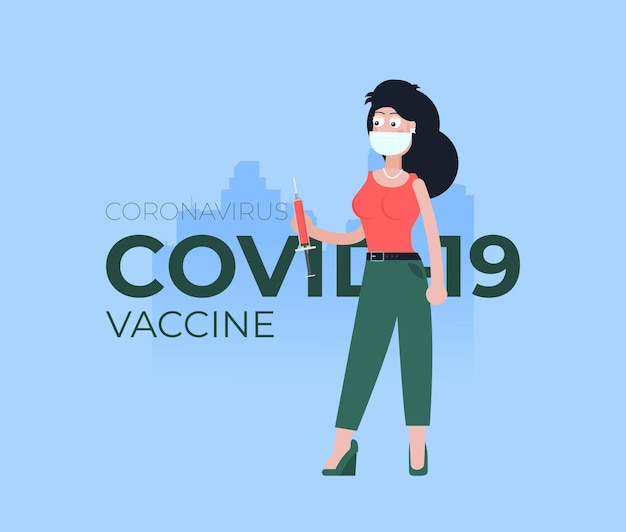 Coronavirus Covid19 Virus Design Plat Vecteur Graphique