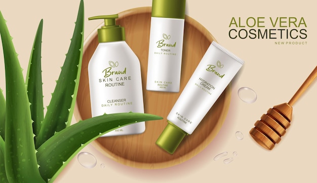 Cosmétiques à L'aloe Vera