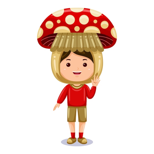 Costume De Personnage De Champignon Pour Garçon