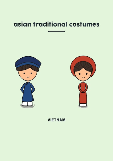 Costume Traditionnel Vietnamien