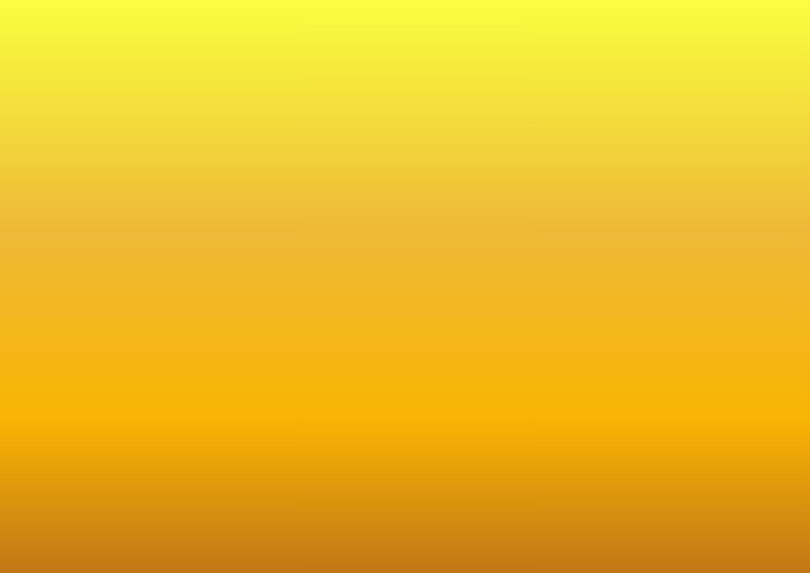 Vecteur coucher de soleil jaune et orange sur le fond d'un ciel au coucher du soleil