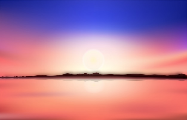 Coucher de soleil