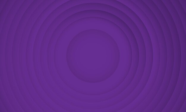 Des couches de cercle abstrait texture sur fond violet avec ombre