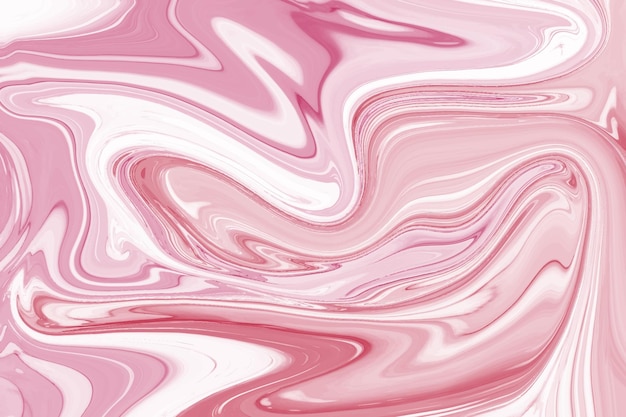 couleur pastel rose peinture marbrée liquide texture fond peinture fluide texture abstraite