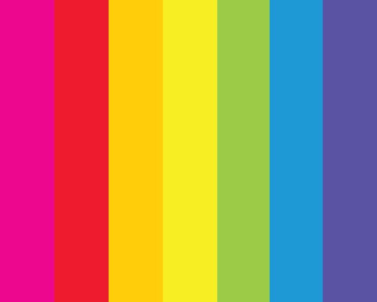 Vecteur couleur peinture logo icône vector illustration design