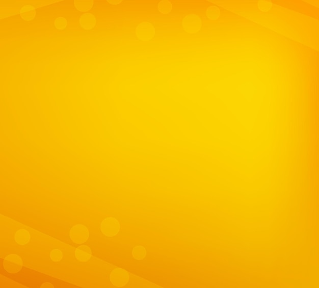 Des couleurs abstraites de gradient orange et jaune, des points et des lignes, un effet de fond sur le design du papier peint