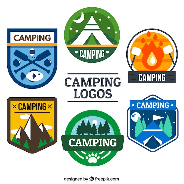 Couleurs camping collection logo