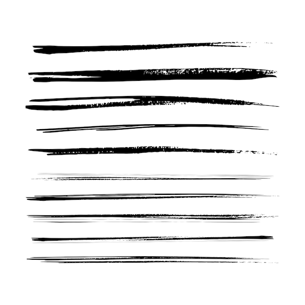Coup de pinceau à main libre couleur d'eau artistique forme abstraite dessin de coup de grunge sale