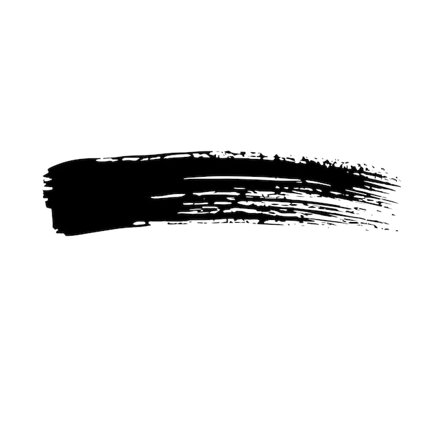 Coup de pinceau noir