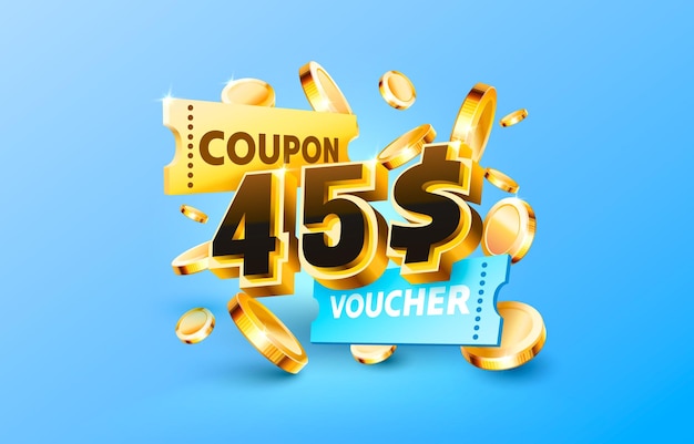 Un Coupon Pour Des Coupons Pour Un Bon De Billet De Cinéma.