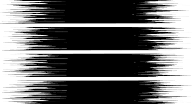 Vecteur des coups de pinceau d'art abstrait