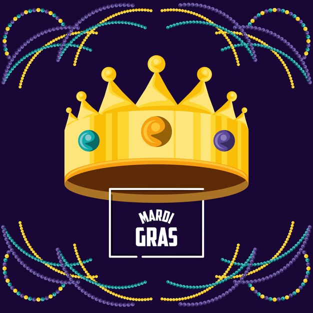 Couronne Roi De Mardi Gras