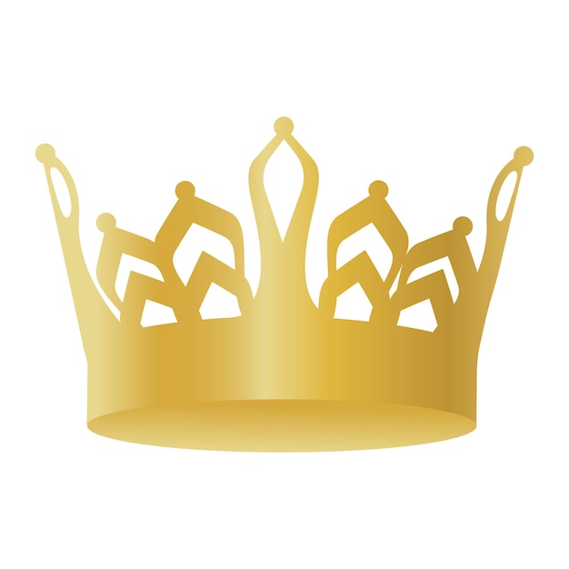 La couronne royale du monarque. Le roi la reine. Empereur. Diamants