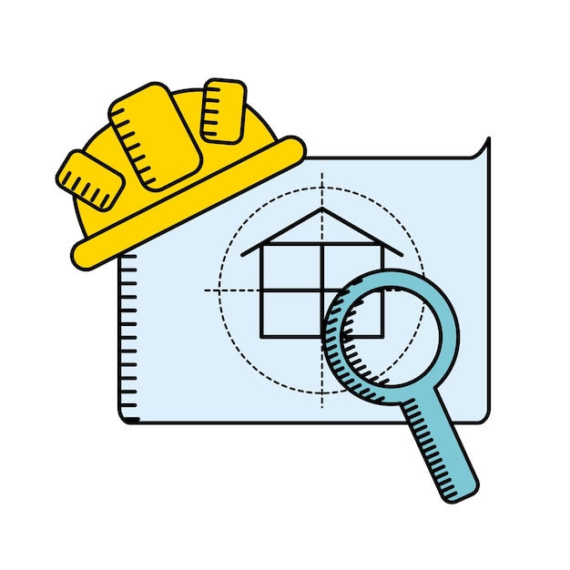 Vecteur en cours de construction, illustration vectorielle illustration eps10