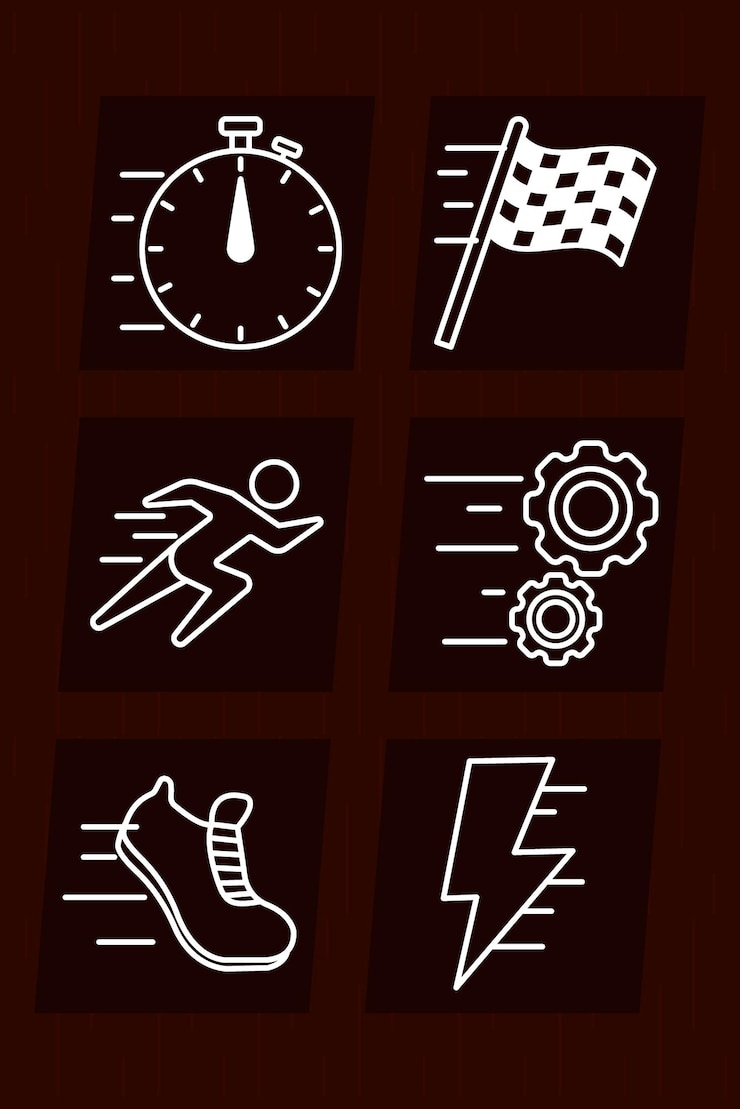 Vecteur course et vitesse