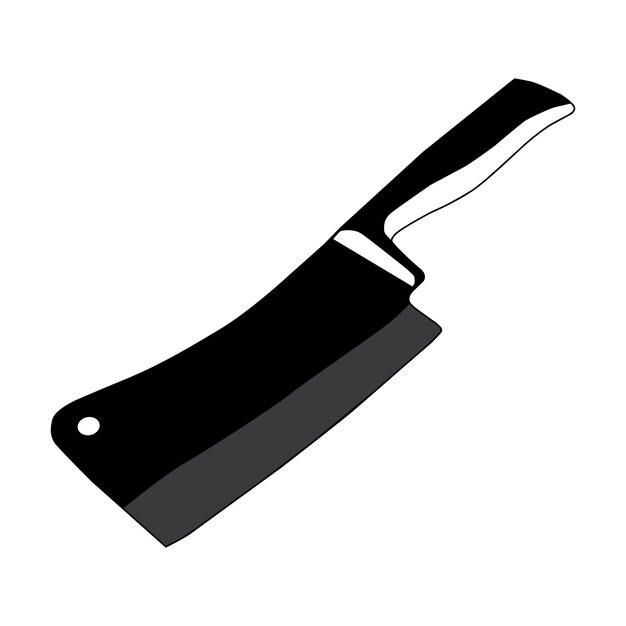 Vecteur couteau icône logo vector design