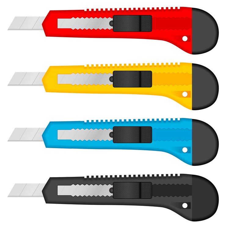 Vecteur couteau ouvert