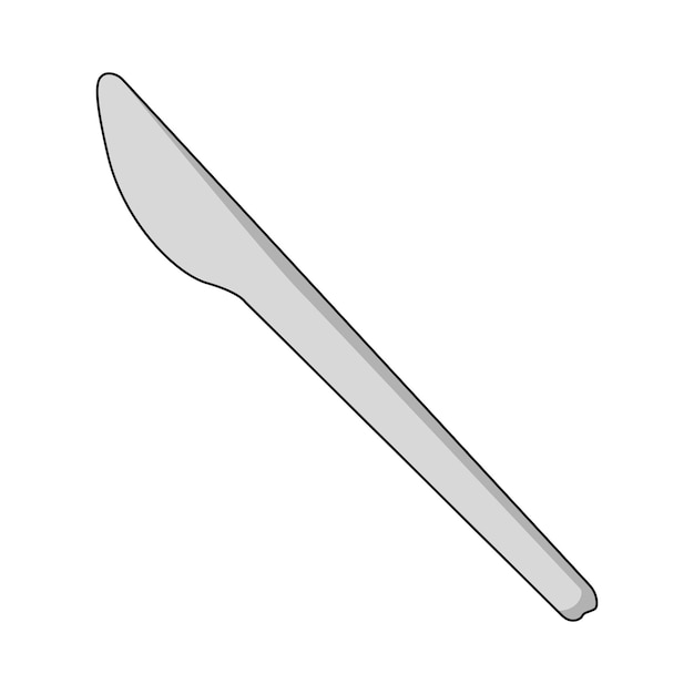 Couteau en plastique