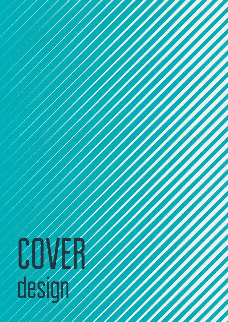 Couverture abstraite Vecteur tendance minimal