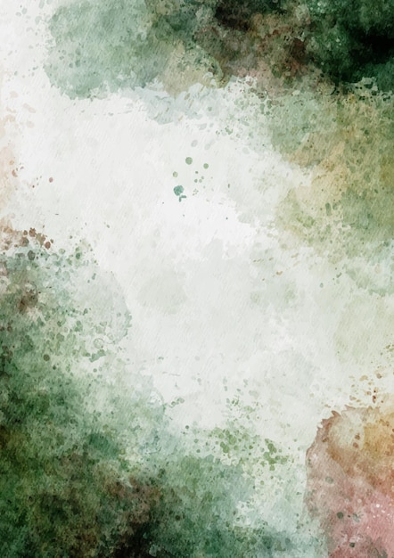 Couverture aquarelle abstraite