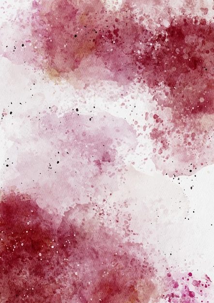 Couverture aquarelle abstraite