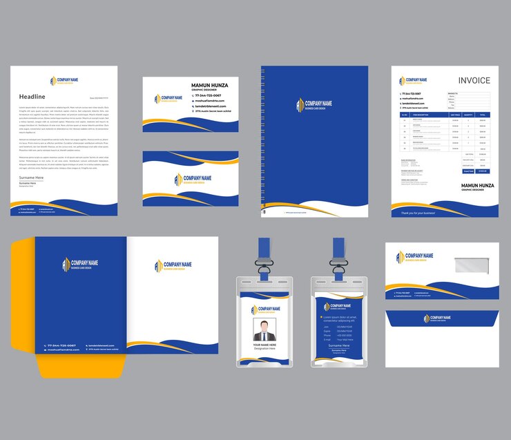 Vecteur couverture de l'entreprise