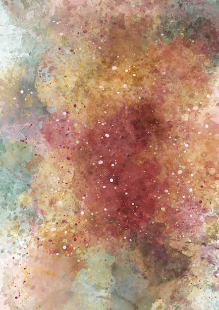 couverture de fond aquarelle abstraite