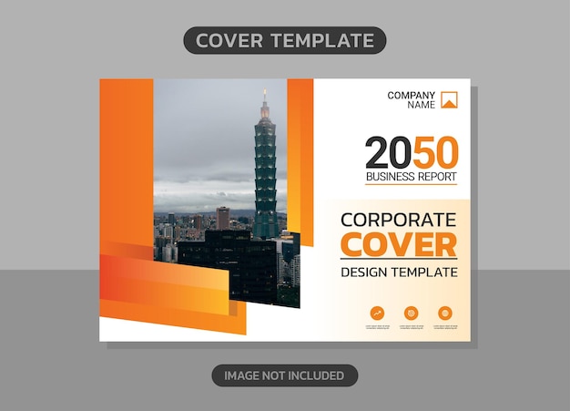 Couverture Horizontale De L'entreprise Moderne