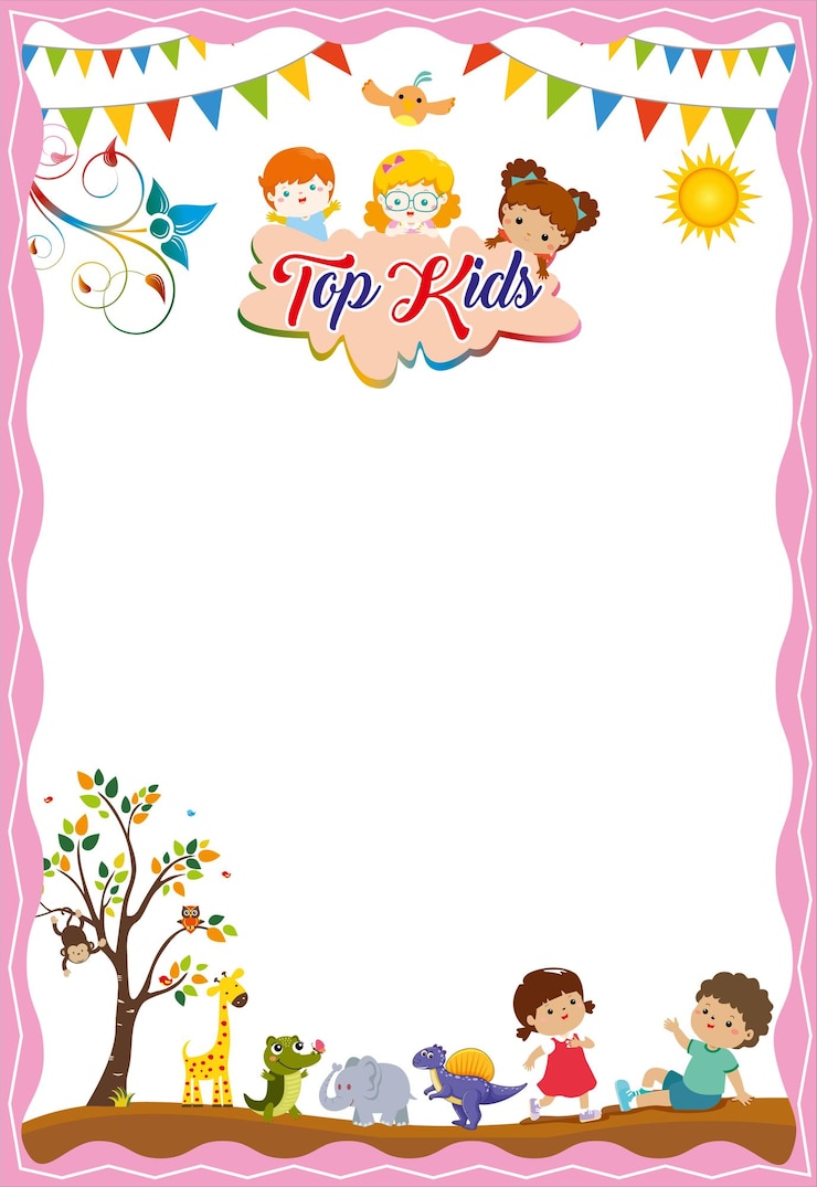 Vecteur couverture de livre kdp pour top kids