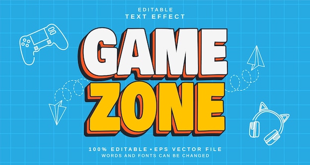 une couverture de livre qui dit zone de jeu sur elle