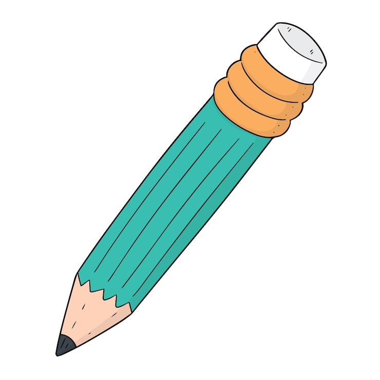 Vecteur crayon