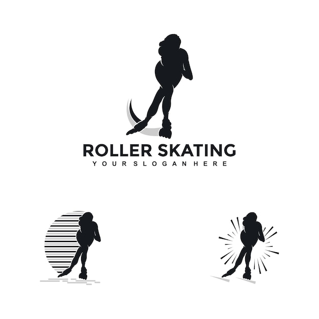 Création De Concepts De Conception De Patins à Roulettes Illustrations Vecteurs