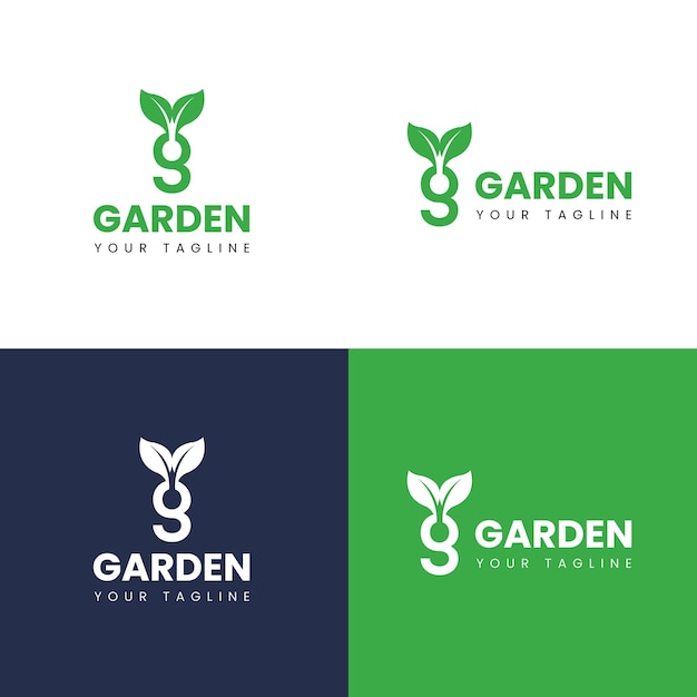 Création du logo Garden G pour votre entreprise