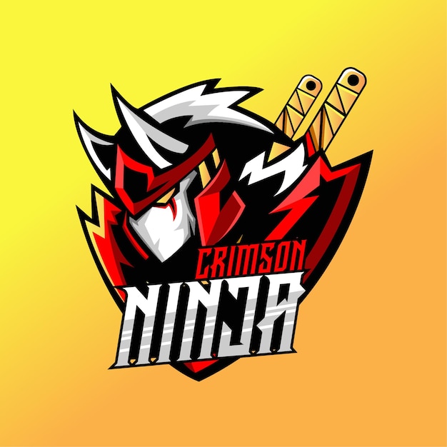 Création du logo de la mascotte esport Ninja Assassin