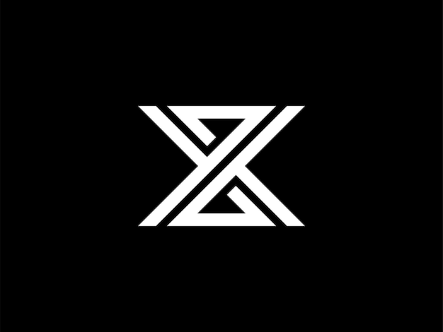 Création de logo abstrait géométrique