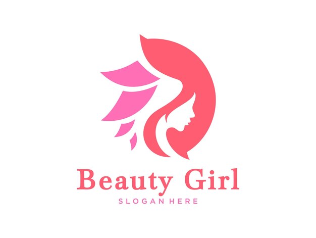 Création De Logo Beauté Fille Nature