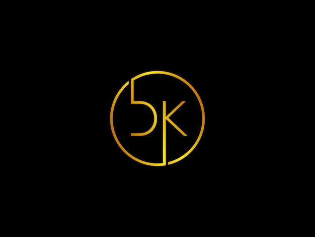 Vecteur création de logo bk