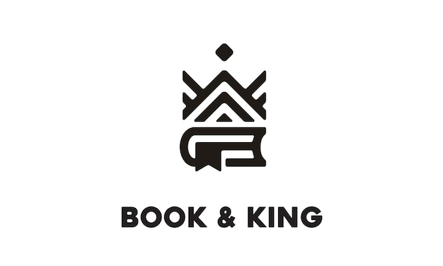 Création de logo Book and King