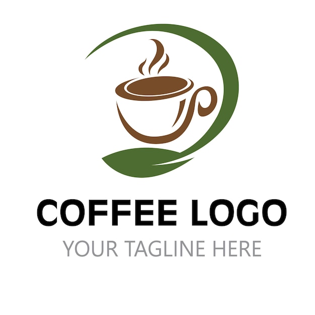 Vecteur création de logo de café pour tous les cafés