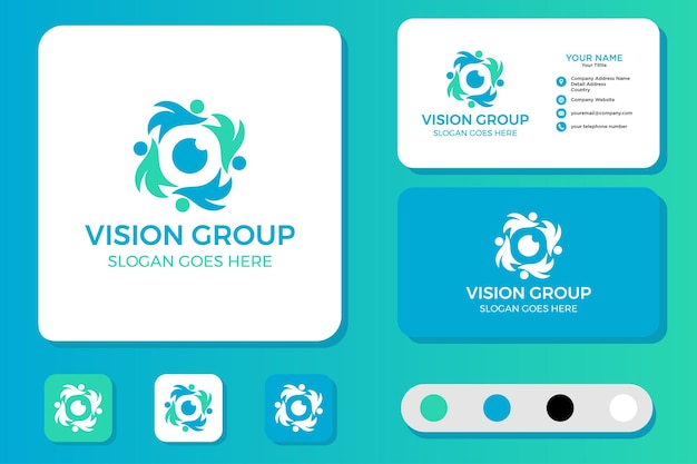Création De Logo Et Carte De Visite Vision Group