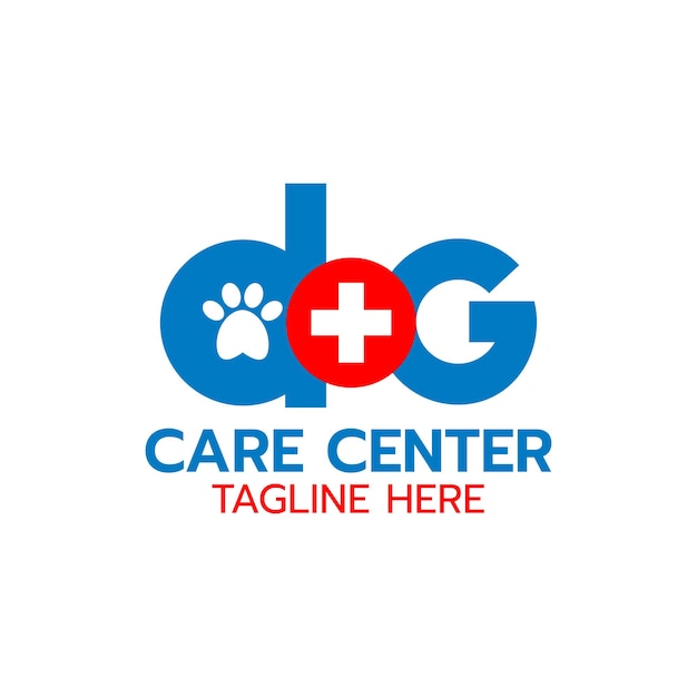 Création De Logo De Centre De Soins Pour Animaux De Compagnie