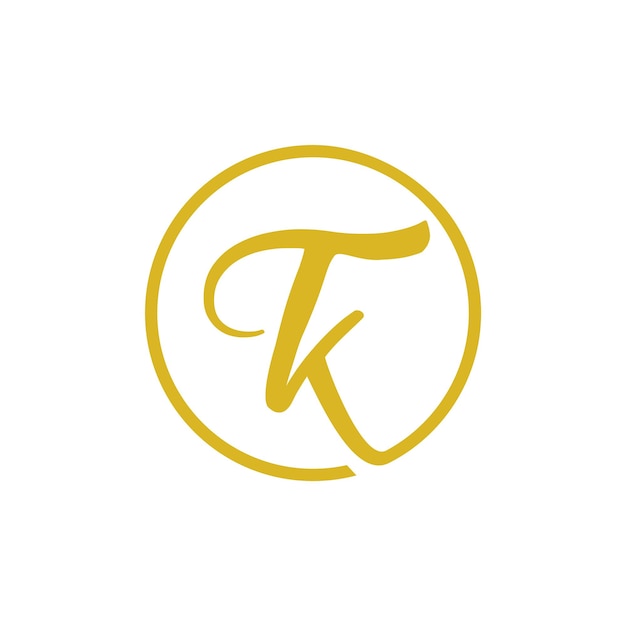 Création de logo cercle TK